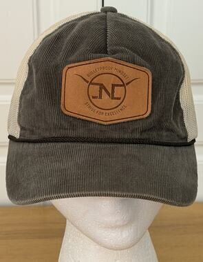Bulletproof Mindset Corduroy Snapback Hat in Brown/Sand by Luciano Western Wear